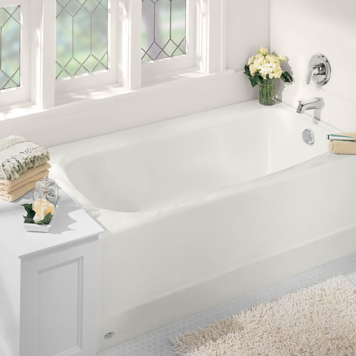 American Standard Cambridge 60" x 32" Alcove Soaking Americast Bathtub